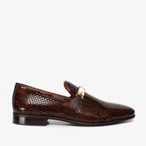 The King Tan Bit Dress Loafer Shoe - Vinci Leather