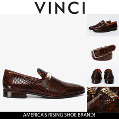 The King Tan Bit Dress Loafer Shoe - Vinci Leather