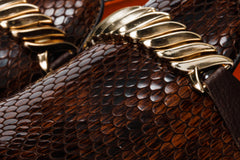 The King Tan Bit Dress Loafer Shoe - Vinci Leather