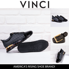 The Monte Carlo Black Sneaker Limited Edition - Vinci Leather