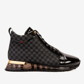 The Monte Carlo Black High-Top Sneaker Limited Edition - Vinci Leather