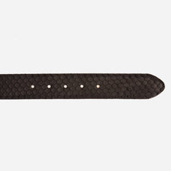 The Caesars Black Leather Belt - Vinci Leather