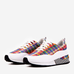 The Valencia White Leather Sneaker - Vinci Leather