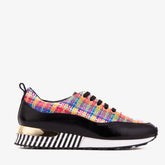The Valencia Leather Black Sneaker - Vinci Leather