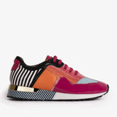 Santa Amaro Multi Color Fuchsia Sneaker - Vinci Leather