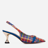 The Zoe Leather Slingback Sandal - Vinci Leather