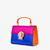 The Duffryn Fuschia Leather Handbag - Vinci Leather