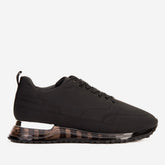 The Lexington Black Sneaker - Vinci Leather