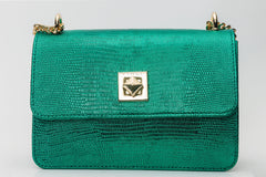 The Maple Green Leather Handbag - Vinci Leather