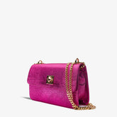 The Maple Fuchsia Leather Handbag - Vinci Leather