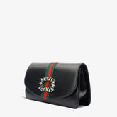 The Afega Black Leather Handbag - Vinci Leather