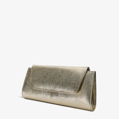The Ege Gold Leather Clutch - Vinci Leather