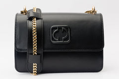 The Maneadero Black Leather Handbag - Vinci Leather