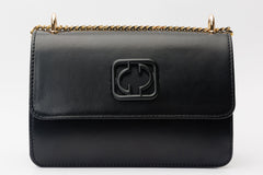 The Maneadero Black Leather Handbag - Vinci Leather