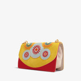 The Parama Yellow Leather Handbag - Vinci Leather
