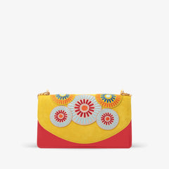 The Parama Yellow Leather Handbag - Vinci Leather