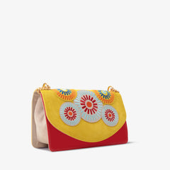 The Parama Yellow Leather Handbag - Vinci Leather