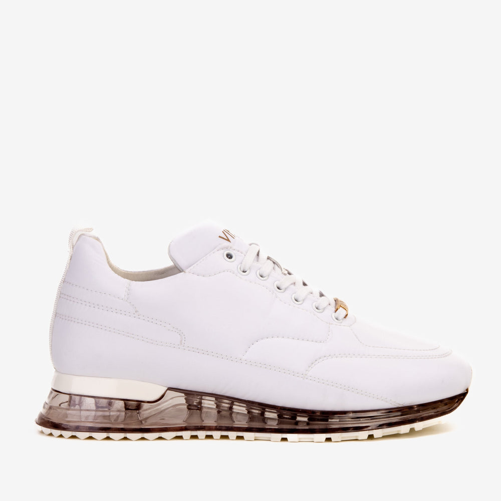 The Lexington White Sneaker - Vinci Leather