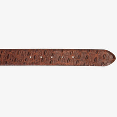 The Randor Brown Leather Belt - Vinci Leather