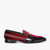 The Pontalto Leather Shoe Burgundy Bit Loafer - Vinci Leather