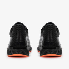 The Caesars Black Leather Sneaker - Vinci Leather