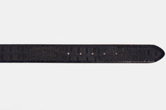 The Savamala Blue Leather Belt - Vinci Leather