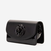The Diva Black Leather Handbag - Vinci Leather