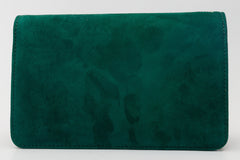 The Palma Green Glitter Leather Handbag - Vinci Leather