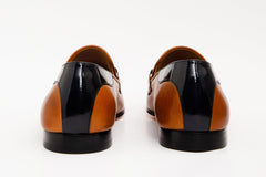 The Maratea Brown Leather shoe Bit Loafer Shoe - Vinci Leather