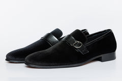 The Casaletti Black Bit Loafer Shoe - Vinci Leather