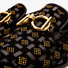The Vicino Shoe Black Bit Dress Loafer - Vinci Leather