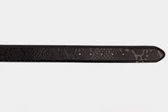 The Milano Bologna Leather Belt - Vinci Leather