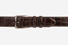 The Patton Brown Calfskin Belt - Vinci Leather
