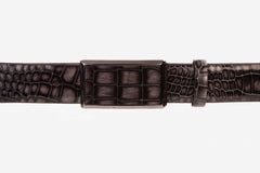 The Mississippi Gray Leather Belt - Vinci Leather
