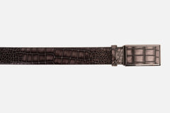 The Mississippi Gray Leather Belt - Vinci Leather