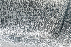 The Ege Silver Leather Clutch - Vinci Leather