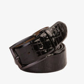 The Cordova Black Patent Leather Belt - Vinci Leather