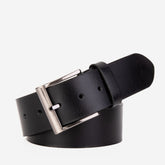 The Prime Black Leather Belt - Vinci Leather
