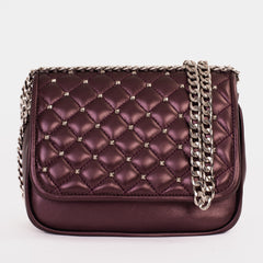 The Leno Burgundy Leather Handbag - Vinci Leather