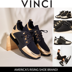 The Emir Gold Leather Sneaker Limited Edition - Vinci Leather