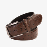 The Monterrey Brown Leather Belt - Vinci Leather