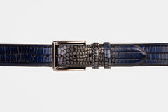 The Mush Navy Blue Belt - Vinci Leather