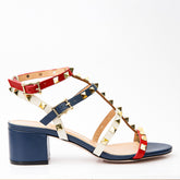 The Nejapa Multicolor Multi Strap Leather Sandal - Vinci Leather