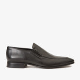 The Migues Black Leather Loafer Shoe - Vinci Leather
