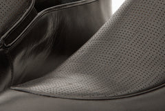 The Migues Black Leather Loafer Shoe - Vinci Leather