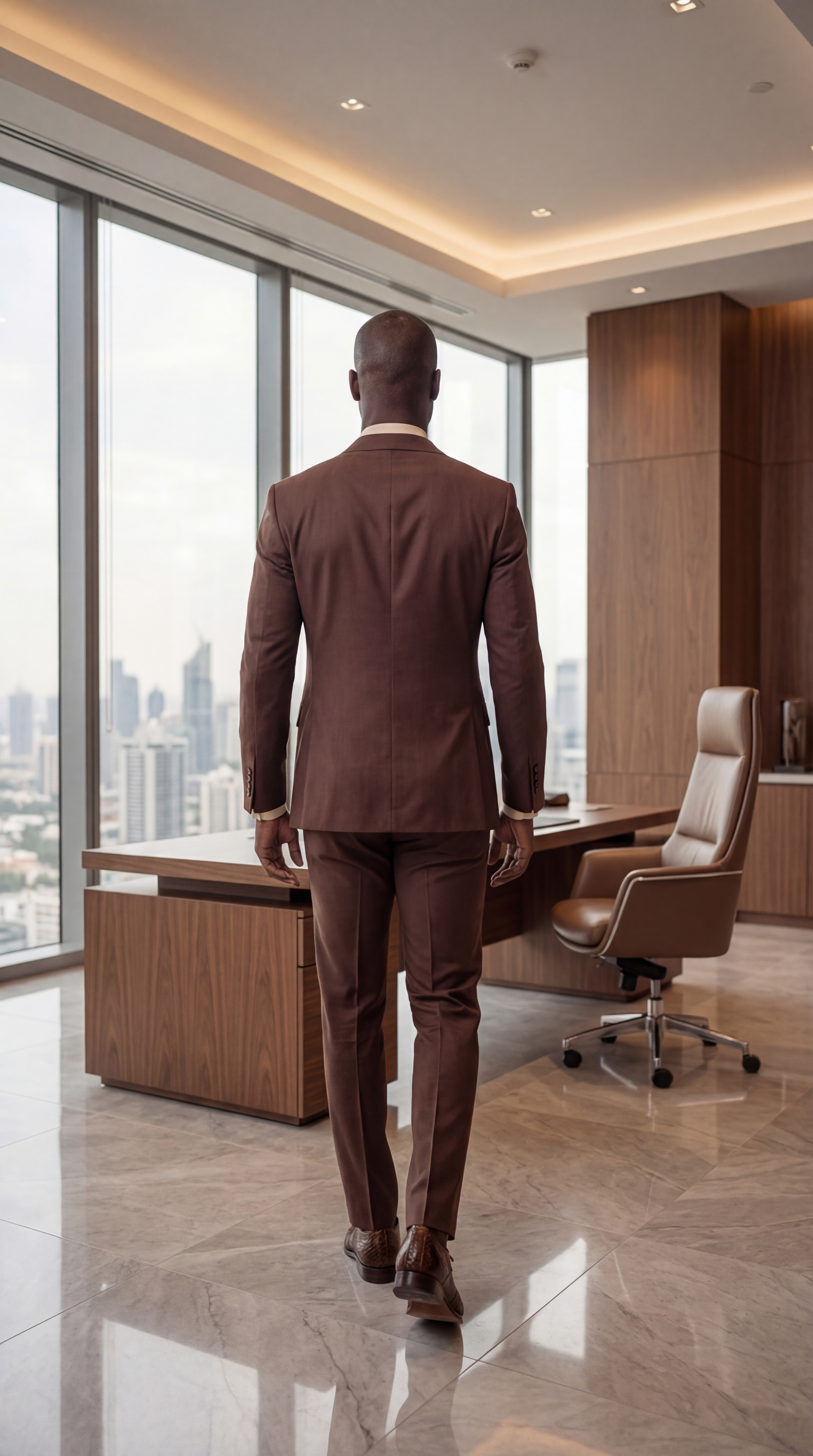 The Valmont Tan Python Leather Derby Shoe - Vinci Leather