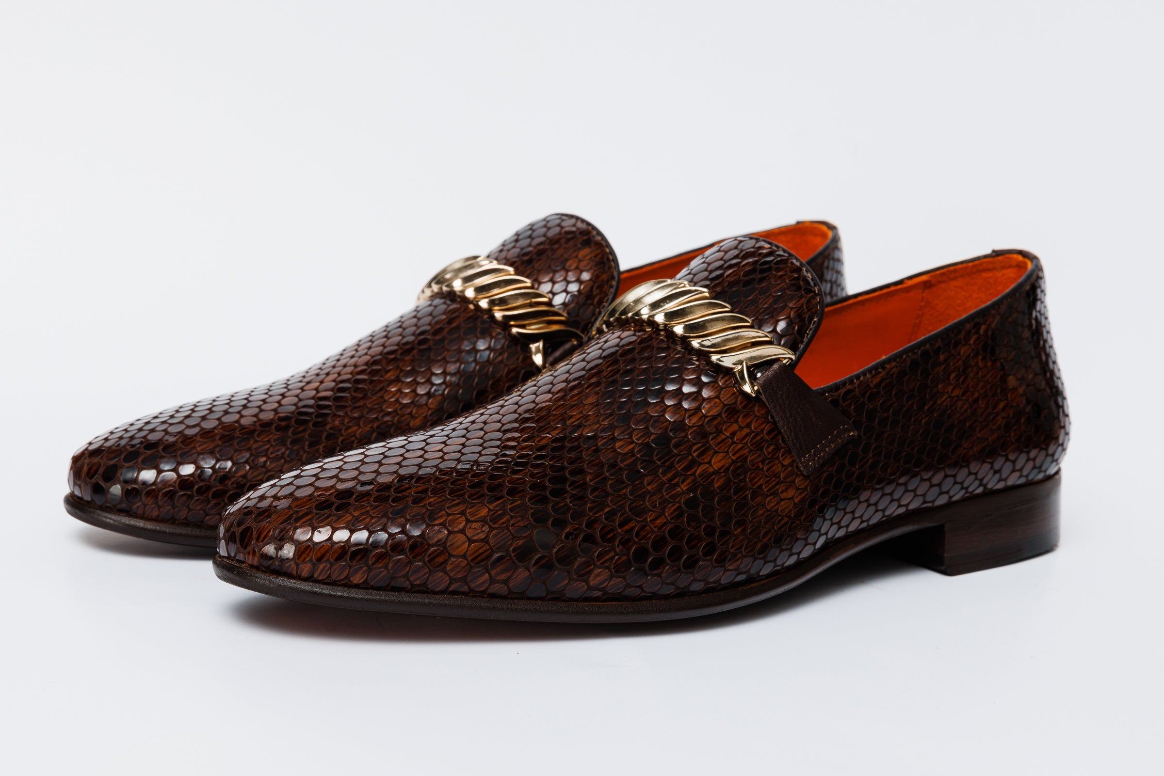 The King Tan Bit Dress Loafer Shoe - Vinci Leather