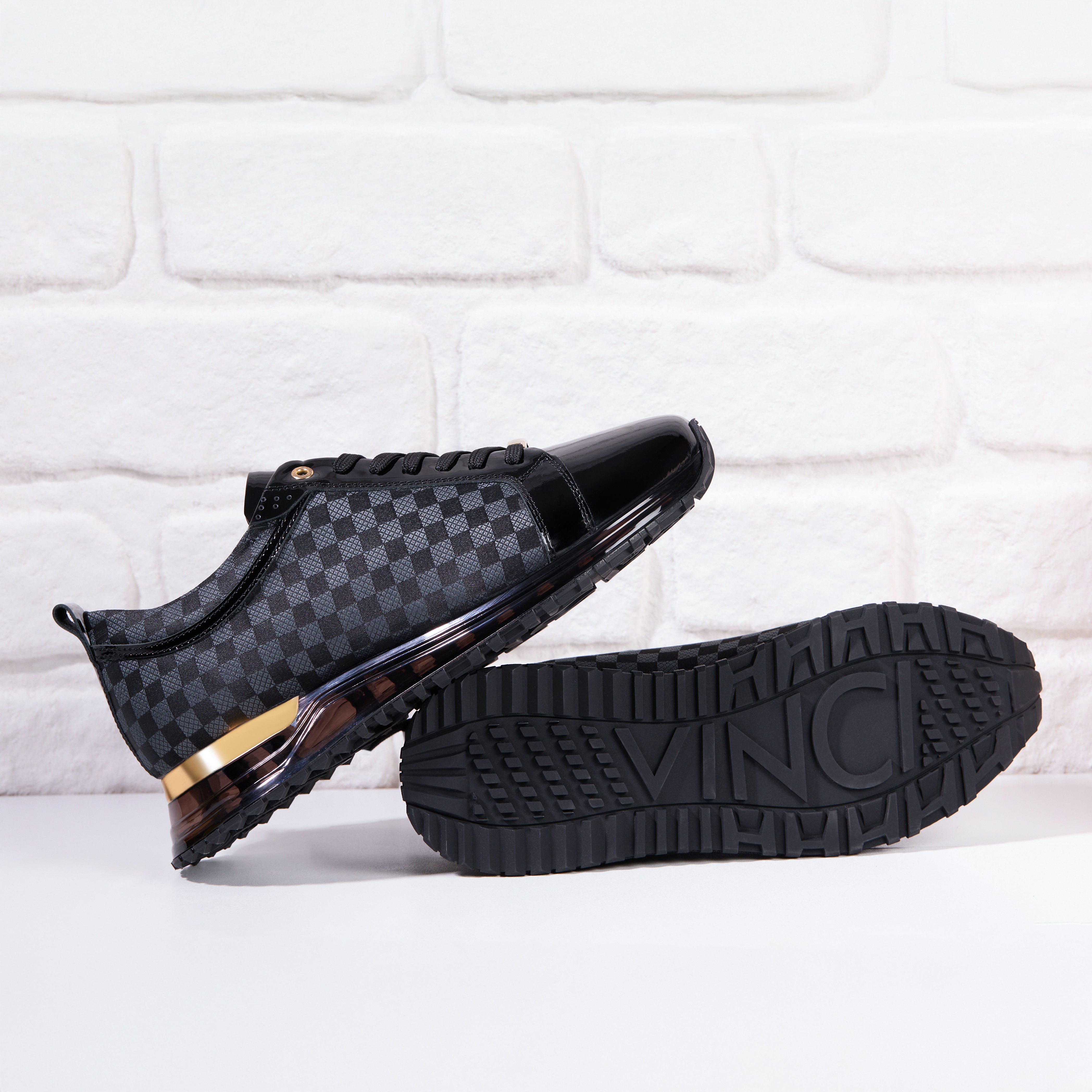 The Monte Carlo Black Sneaker Limited Edition - Vinci Leather