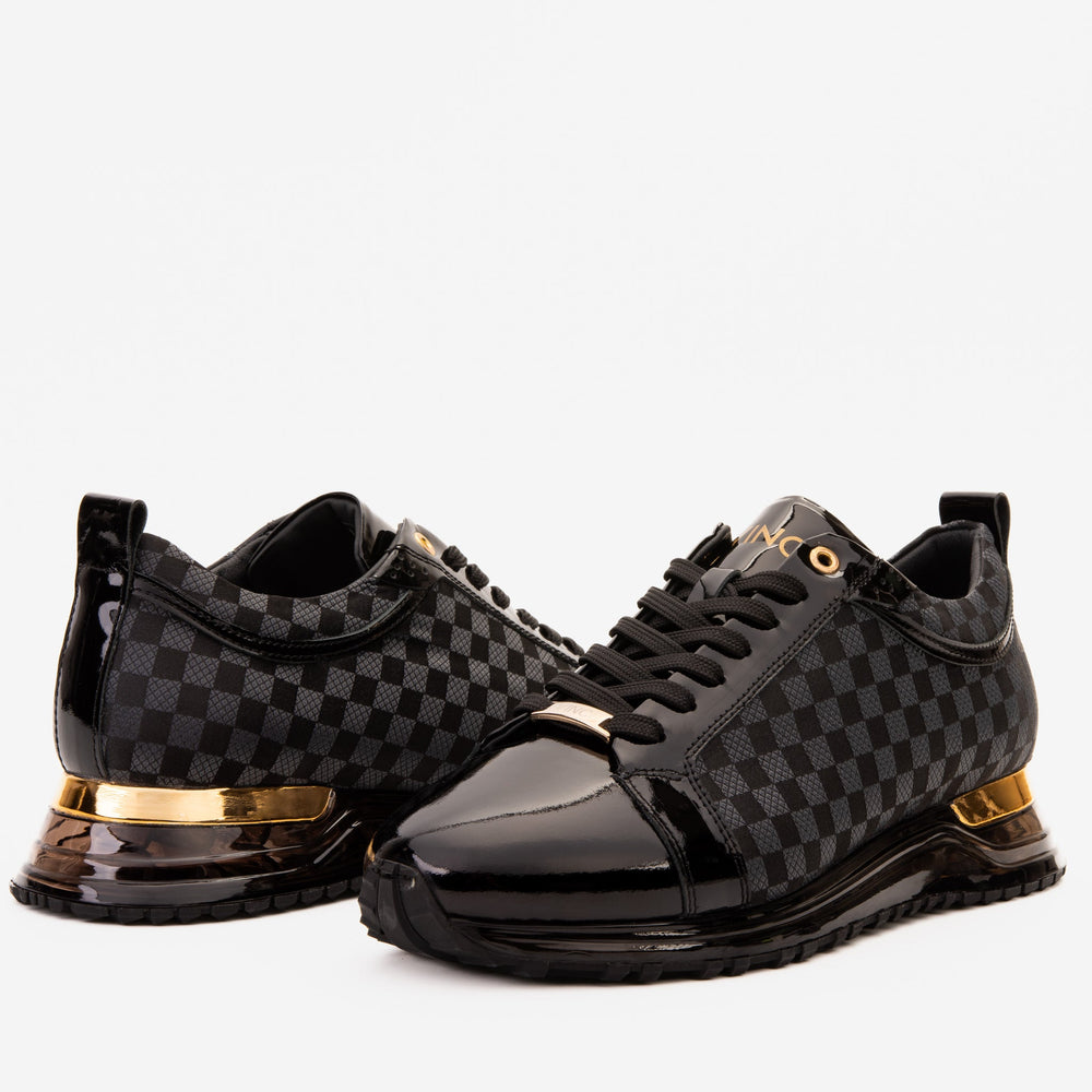 The Monte Carlo Black Sneaker Limited Edition - Vinci Leather