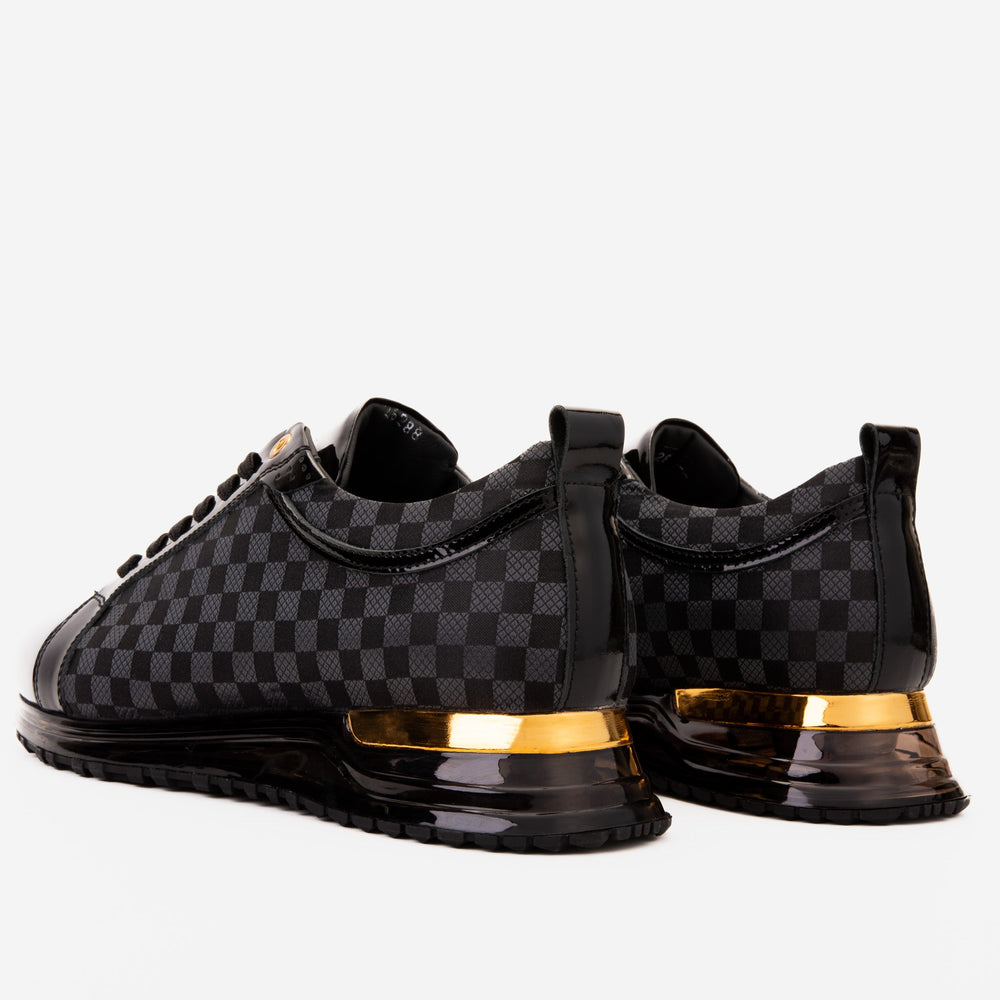 The Monte Carlo Black Sneaker Limited Edition - Vinci Leather